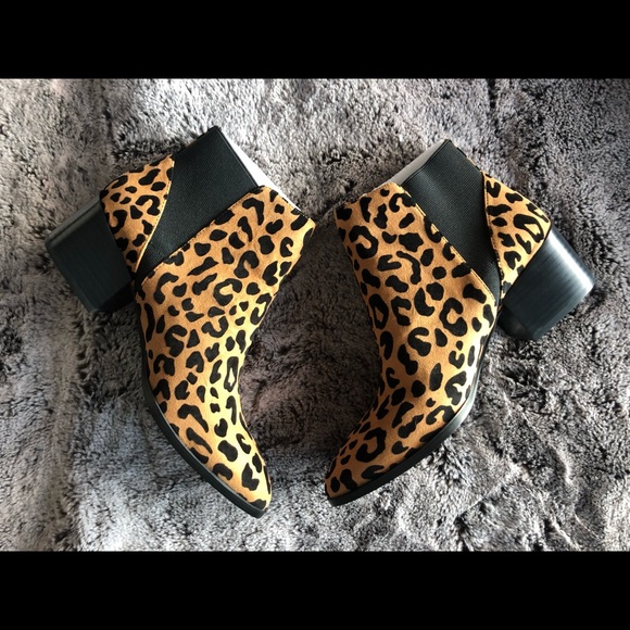 NWB Chinese Laundry Finn Leopard Bootie - Picture 3 of 4